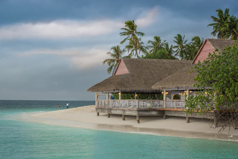Coastal casita over the water
